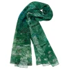 Online Étole Claude Monet - Harmonie Verte 60x180 cm Foulards, Étoles, Châles