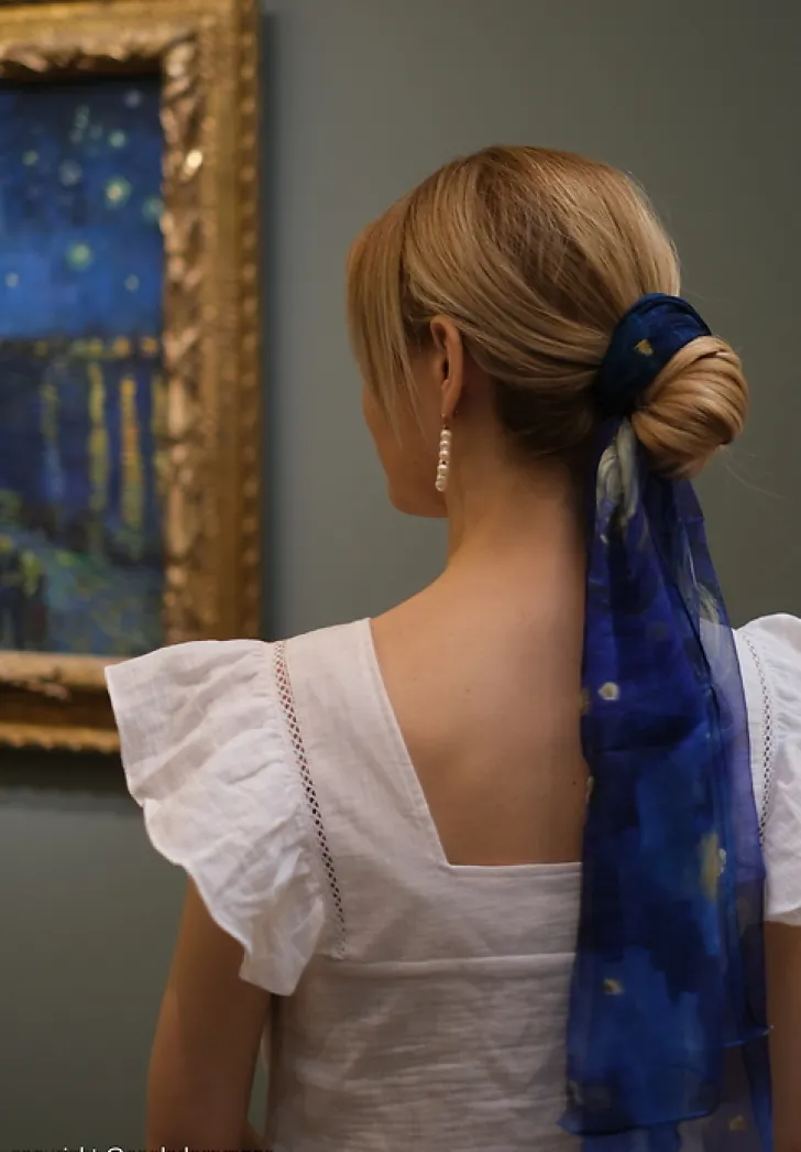 Étole Vincent van Gogh - Nuits étoilées Foulards, Étoles, Châles