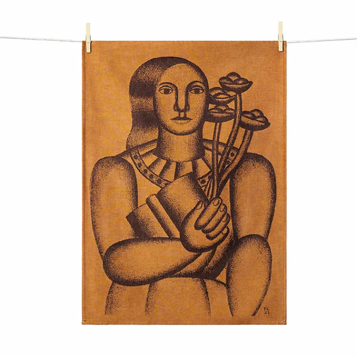 New Torchon Fernand Léger - Femme au bouquet Art De La Table
