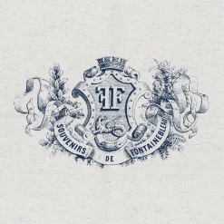 Torchon Souvenirs de Fontainebleau 48X72 cm