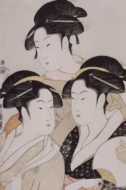 Trois beautés de notre temps (toiles sans cadre) Toiles Sans Cadre|Affiches D'Art