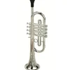 Trompette à 4 pistons métallisée - Instrument de musique pour enfant