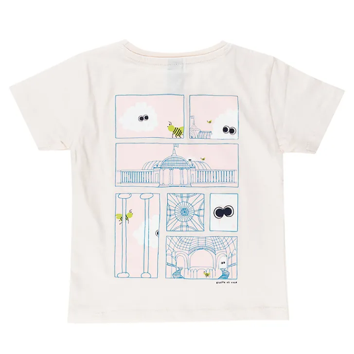 Hot T-shirt Cumulo & Réséda Beige - Grand Palais Habits Et Accessoires