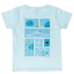 T-shirt Cumulo & Réséda Bleu - Grand Palais