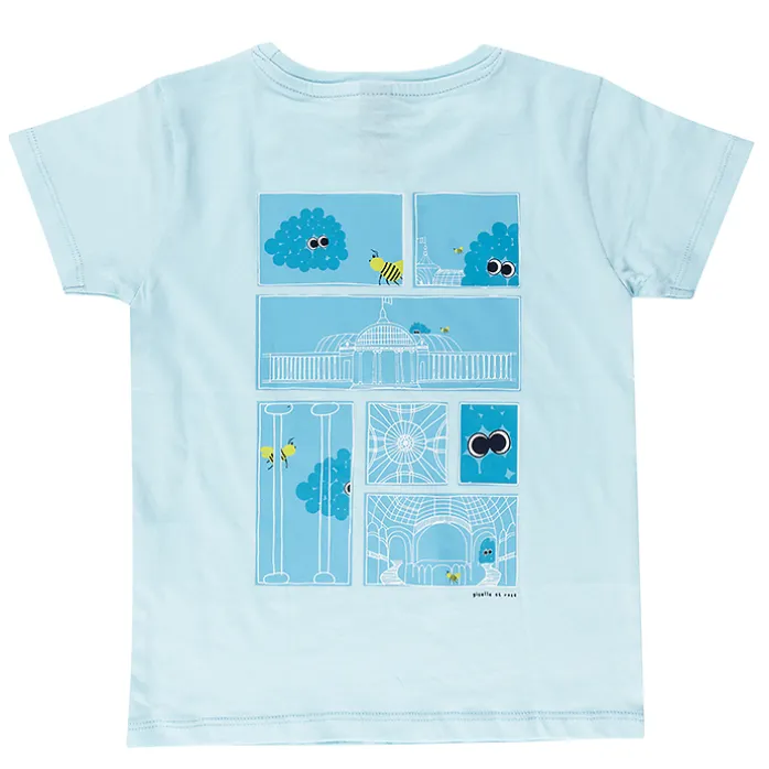 T-shirt Cumulo & Réséda Bleu - Grand Palais