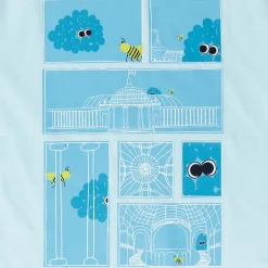 T-shirt Cumulo & Réséda Bleu - Grand Palais