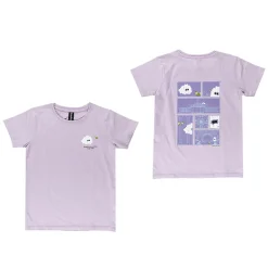 Outlet T-shirt Cumulo & Réséda Violet - Grand Palais Habits Et Accessoires