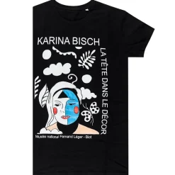 Hot T-shirt de l'exposition La tête dans le décor, Karina Bisch - Musée national Fernand Léger T-Shirts Et Sweats