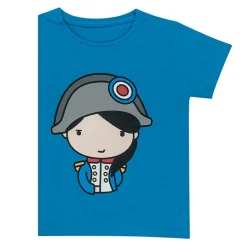 T-Shirt Enfant Napoléonette Bleu