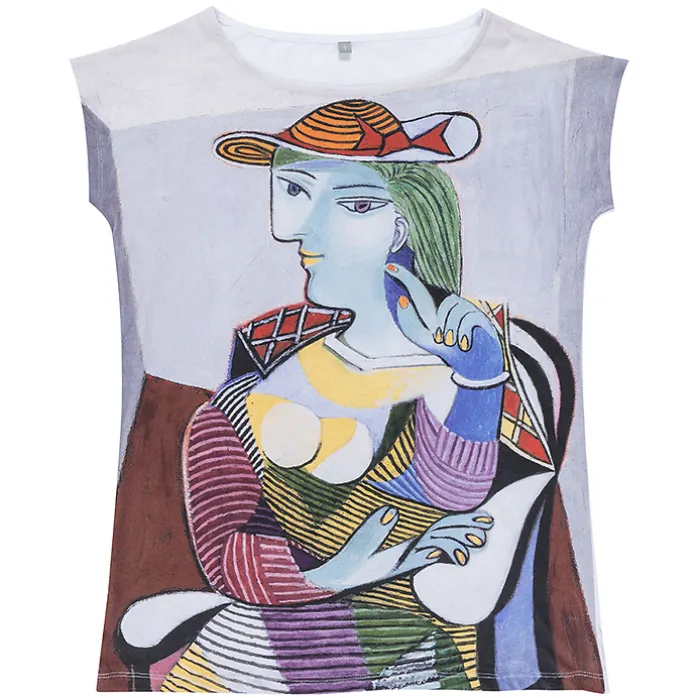 T-shirt Femme Pablo Picasso - Portrait de Marie-Thérèse, 1937 - Musée Picasso