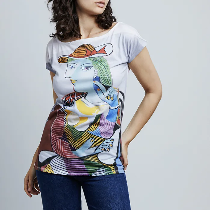 T-shirt Femme Pablo Picasso - Portrait de Marie-Thérèse, 1937 - Musée Picasso