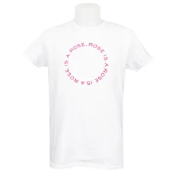 T-shirt Gertrude Stein - Rose is a rose ...