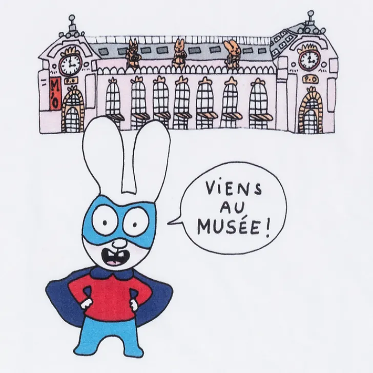 Online T-shirt Mixte Simon Superlapin - Musée d'Orsay Habits Et Accessoires
