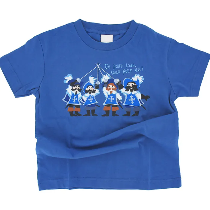 T-shirt Mousquetaires Bleu