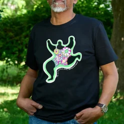 Clearance T-shirt noir Unisex Leaping Nana - Niki de Saint Phalle T-Shirts Et Sweats