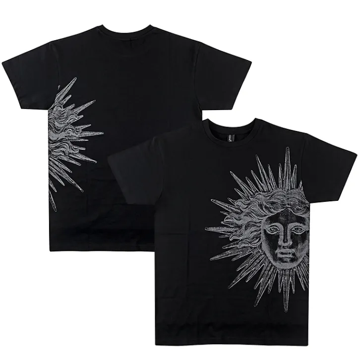 Clearance T-shirt Soleil - Emblème Argent T-Shirts Et Sweats