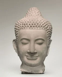Tête de Bouddha (panneaux aluminium)