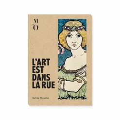 Best Étui de cartes 10 cartes postales - L'Art est dans la rue Cartes Et Marques Pages