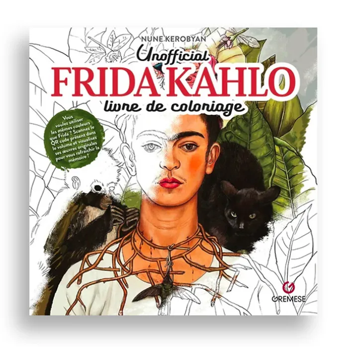 Unofficial Frida Kahlo - Livre de coloriage