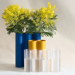 Outlet Vase Álvaro 1 - Ocre mat - Warren & Laetitia Design