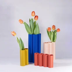 Sale Vase Álvaro 2 - Terracotta mat - Warren & Laetitia Design