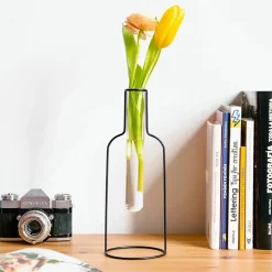 Vase Silhouette Bouteille Noir - Balvi