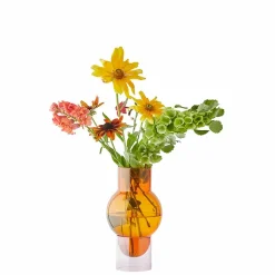 Clearance Vase tube Bulle - Ambre Design|Art De La Maison
