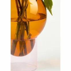 Clearance Vase tube Bulle - Ambre Design|Art De La Maison