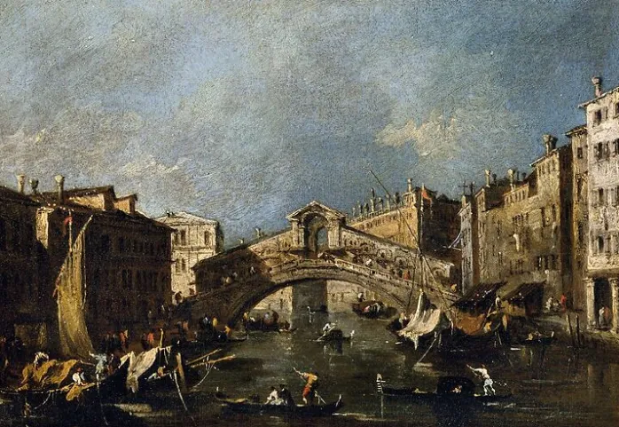 Venise, pont du Rialto (panneaux aluminium)