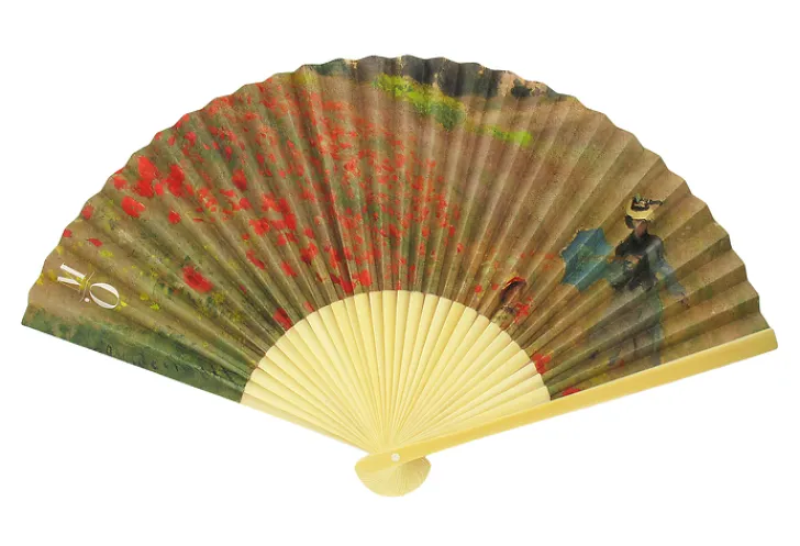 Online Éventail Coquelicots Monet Eventails