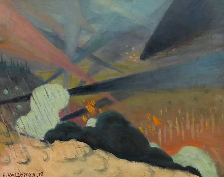 Verdun, esquisse, 1917 (panneaux aluminium) Panneaux Aluminium|Panneaux Acryliques