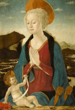 Vierge à l'Enfant (panneaux aluminium)