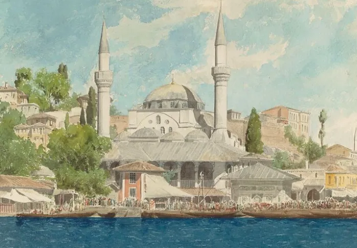 Vue d'Istanbul (panneaux aluminium)