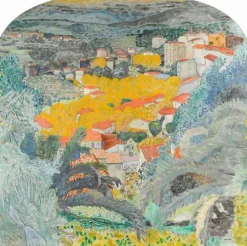 Vue du Cannet (panneaux aluminium)