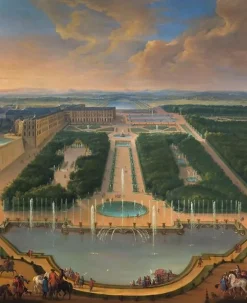 Online Vue du château de Versailles depuis le Bassin du Dragon et de Neptune (toiles sans cadre) Toiles Sans Cadre