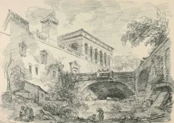Vue du palais Doria (panneaux acryliques)